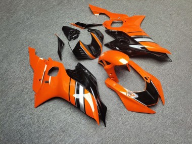 Purchase 2017-2025 Glossy Orange Black Yamaha R6 Motorcycle Fairings UK