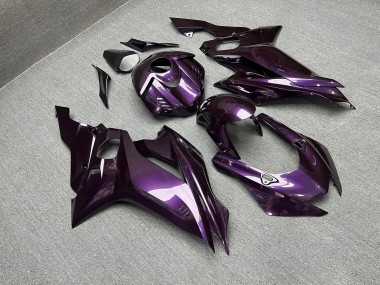 Purchase 2017-2025 Glossy Dark Purple Yamaha R6 Motorcycle Fairings UK