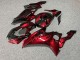 Purchase 2017-2025 Glossy Black Red Yamaha R6 Motorcycle Fairings UK