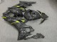 Purchase 2017-2025 Forged Carbon Fiber Style Yellow Trim Yamaha R6 Motorcycle Fairings UK
