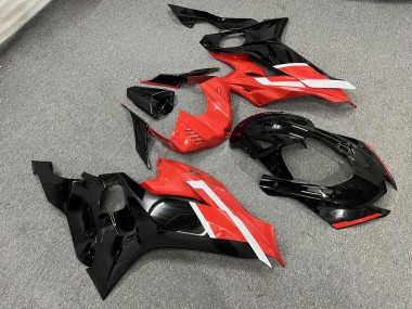 Purchase 2017-2025 Glossy Black Orange Yamaha R6 Motorcycle Fairings UK