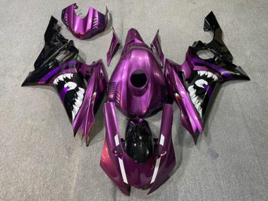 Purchase 2017-2025 Purple Shark Yamaha R6 Motorcycle Fairings UK