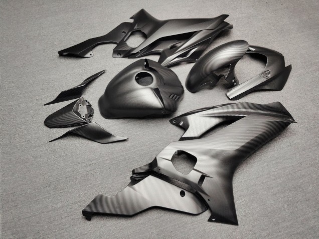 Purchase 2017-2025 Matte Carbon Fiber Style Yamaha R6 Motorcycle Fairings UK