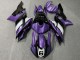 Purchase 2017-2025 Glossy Purple Black White Yamaha R6 Motorcycle Fairings UK