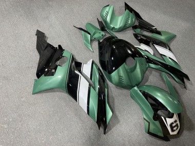 Purchase 2017-2025 Glossy Teal Black White Yamaha R6 Motorcycle Fairings UK