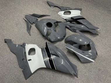 Purchase 2017-2025 Nardo Grey White Yamaha R6 Motorcycle Fairings UK