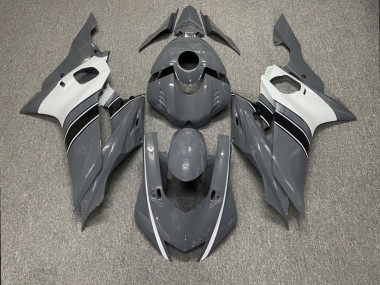 Purchase 2017-2025 Nardo Grey White Yamaha R6 Motorcycle Fairings UK