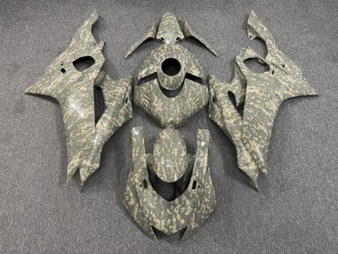 Purchase 2017-2025 Glossy Digital Camo Yamaha R6 Motorcycle Fairings UK