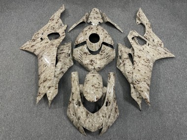 Purchase 2017-2025 Glossy Brown Digital Camo Yamaha R6 Motorcycle Fairings UK