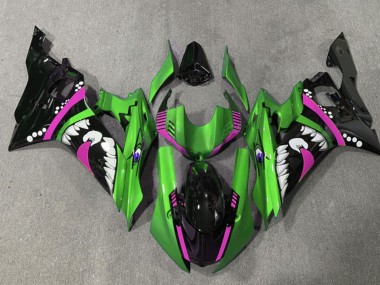 Purchase 2017-2025 Special Green Pink Shark Yamaha R6 Motorcycle Fairings UK