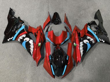 Purchase 2017-2025 Special Red Shark Yamaha R6 Motorcycle Fairings UK