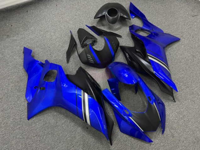 Purchase 2017-2025 Special Blue Black Yamaha R6 Motorcycle Fairings UK