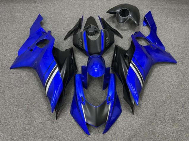Purchase 2017-2025 Special Blue Black Yamaha R6 Motorcycle Fairings UK