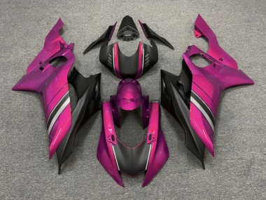 Purchase 2017-2025 Special Pink Black Yamaha R6 Motorcycle Fairings UK