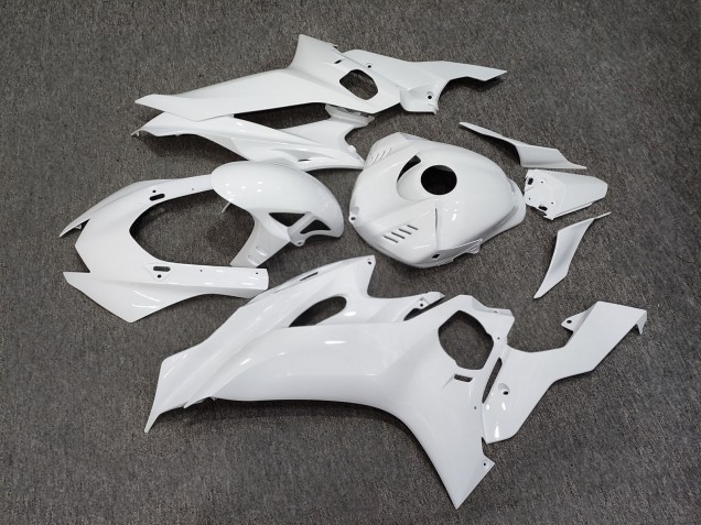 Purchase 2017-2025 Glossy White Yamaha R6 Motorcycle Fairings UK