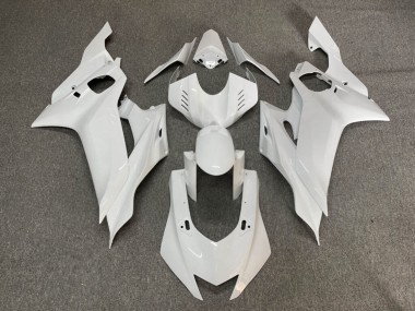Purchase 2017-2025 Glossy White Yamaha R6 Motorcycle Fairings UK