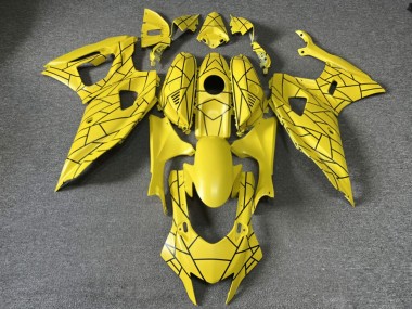 Purchase 2021-2024 Matte Yellow Split Pattern Yamaha R7 Motorcycle Fairings UK