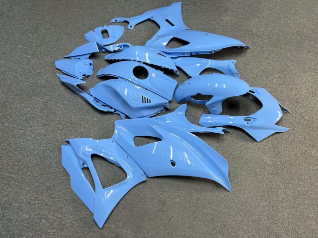 Purchase 2021-2024 Glossy Baby Blue Yamaha R7 Motorcycle Fairings UK