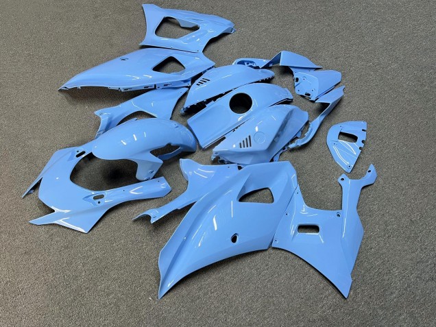 Purchase 2021-2024 Glossy Baby Blue Yamaha R7 Motorcycle Fairings UK