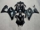 Purchase 2021-2024 Glossy Black with Teal Dragon Yamaha R7 Motorcycle Fairings UK