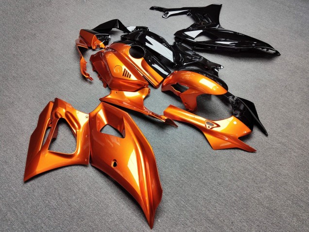 Purchase 2021-2024 Metallic Orange & Black Split Yamaha R7 Motorcycle Fairings UK