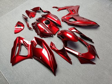 Purchase 2021-2024 Glossy Red Yamaha R7 Motorcycle Fairings UK