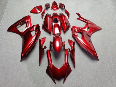 Purchase 2021-2024 Glossy Red Yamaha R7 Motorcycle Fairings UK