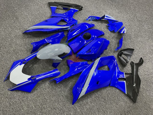 Purchase 2021-2024 Glossy Blue Grey Black White Yamaha R7 Motorcycle Fairings UK