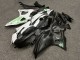 Purchase 2021-2024 Matte Black White with Green Cherry Blossom Split Yamaha R7 Motorcycle Fairings UK