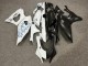 Purchase 2021-2024 Matte Black White with Blue Cherry Blossom Split Yamaha R7 Motorcycle Fairings UK