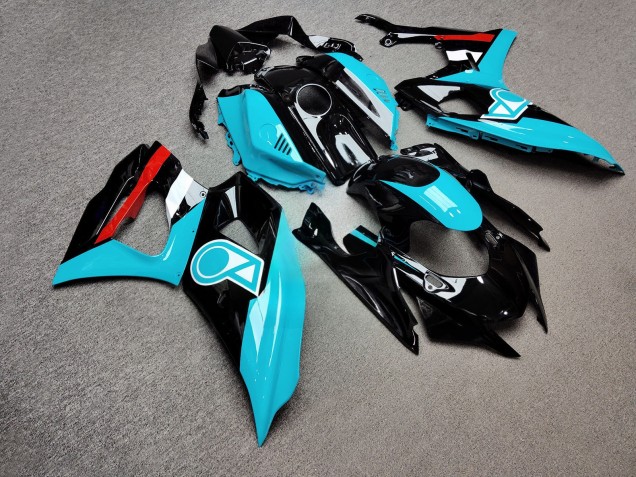 Purchase 2021-2024 Glossy Black Aqua Red Petronas Yamaha R7 Motorcycle Fairings UK