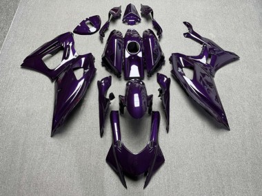 Purchase 2021-2024 Glossy Pink Carbon Fiber Style Yamaha R7 Motorcycle Fairings UK