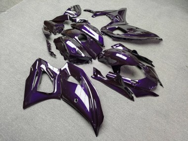 Purchase 2021-2024 Glossy Purple Carbon Fiber Style Yamaha R7 Motorcycle Fairings UK
