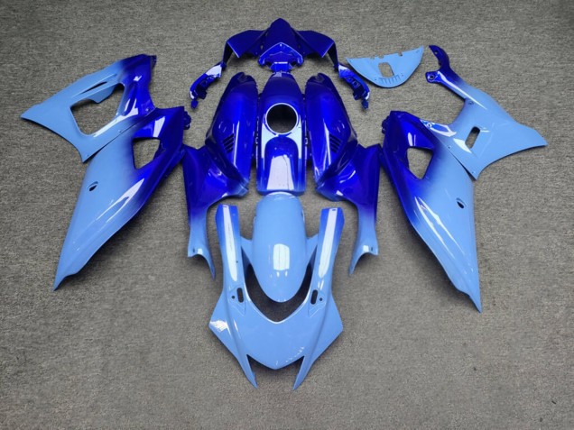 Purchase 2021-2024 Glossy Blue Gradient Yamaha R7 Motorcycle Fairings UK