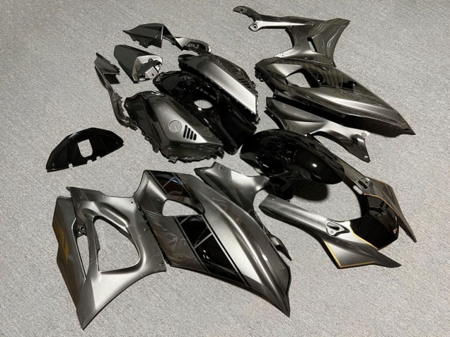 Purchase 2021-2024 Glossy Grey & Black Yamaha R7 Motorcycle Fairings UK