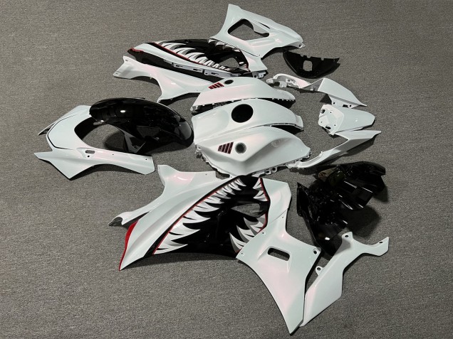 Purchase 2021-2024 Pearl White Glossy Black Red Yamaha R7 Motorcycle Fairings UK