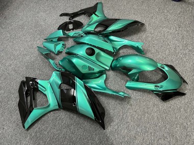 Purchase 2021-2024 Glossy Teal & Black Yamaha R7 Motorcycle Fairings UK
