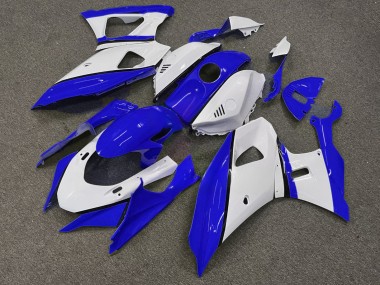 Purchase 2021-2024 Glossy White Blue Yamaha R7 Motorcycle Fairings UK