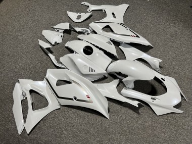 Purchase 2021-2024 Pearl White with Grey & Red Yamaha R7 Motorcycle Fairings UK