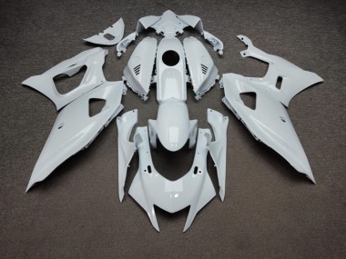 Purchase 2021-2024 Glossy White Yamaha R7 Motorcycle Fairings UK