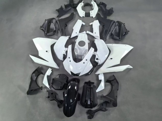 Purchase 2018-2024 Glossy White Black Yamaha R15 Motorcycle Fairings UK
