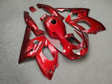Purchase 1996-2007 Glossy Candy Red Yamaha YZF600R Thundercat Motorcycle Fairings UK