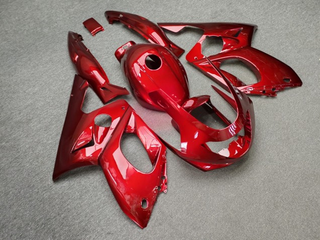 Purchase 1996-2007 Glossy Candy Red Yamaha YZF600R Thundercat Motorcycle Fairings UK