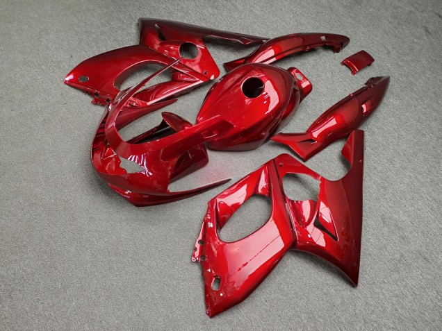 Purchase 1996-2007 Glossy Candy Red Yamaha YZF600R Thundercat Motorcycle Fairings UK