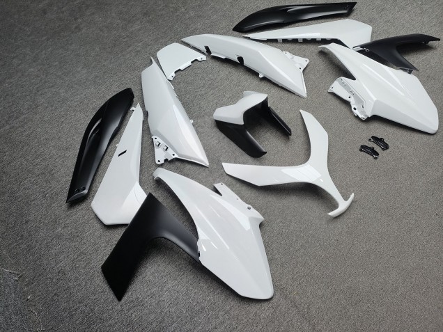 Purchase 2008-2011 Glossy White Matte Black Yamaha TMAX 500 Motorcycle Fairings UK