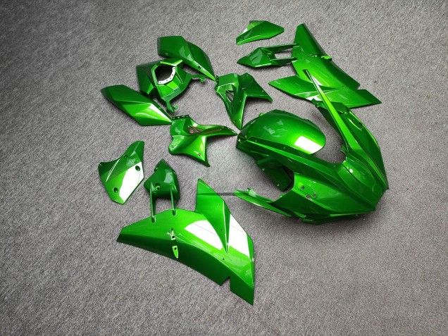 Purchase 2015-2022 Glossy Candy Green Kawasaki Ninja H2 Motorcycle Fairings UK