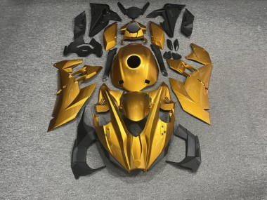 Purchase 2015-2022 Glossy Gold Kawasaki Ninja H2 Motorcycle Fairings UK