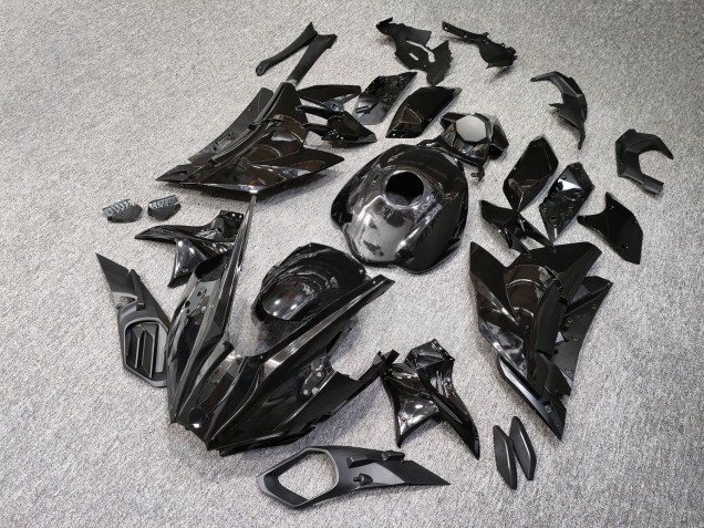 Purchase 2015-2022 Glossy Black Kawasaki Ninja H2 Motorcycle Fairings UK