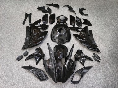 Purchase 2015-2022 Glossy Black Kawasaki Ninja H2 Motorcycle Fairings UK