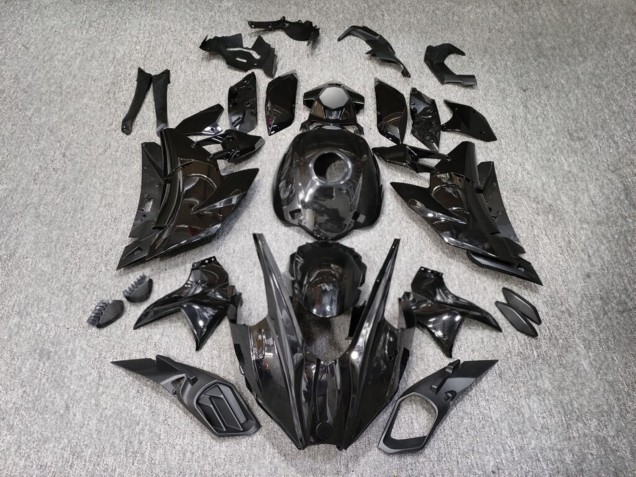 Purchase 2015-2022 Glossy Black Kawasaki Ninja H2 Motorcycle Fairings UK